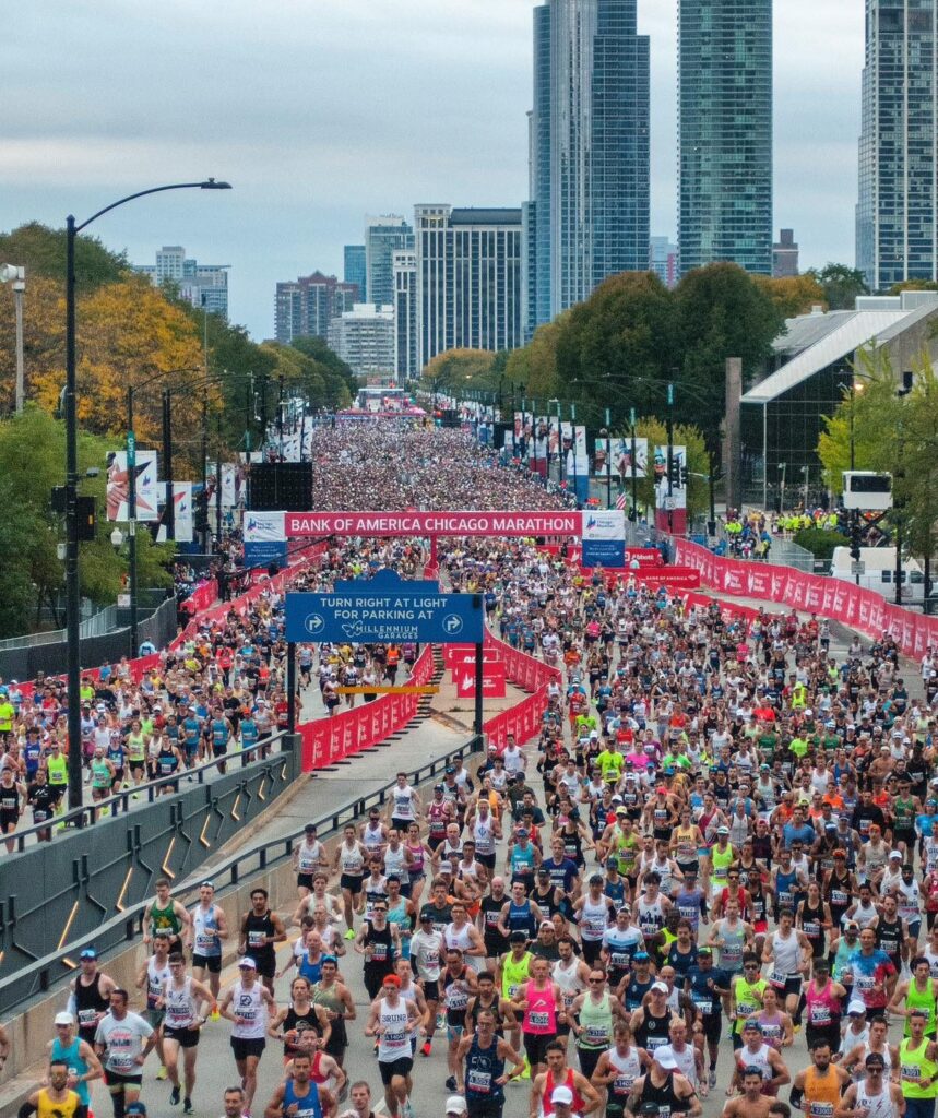 Chicago Marathon Start 2024