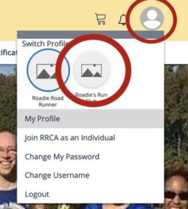 Image for accessing org profile